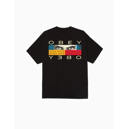 Camiseta Obey Eyes Open Black