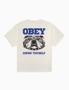 Camiseta Obey Know Thyself Vintage White