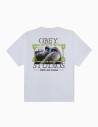 Camiseta Obey Catch And Release Blanca