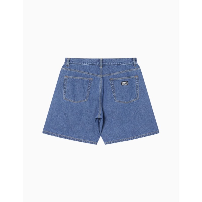Pantalones Cortos Emerson Denim Short Salty Blue Stone Wash