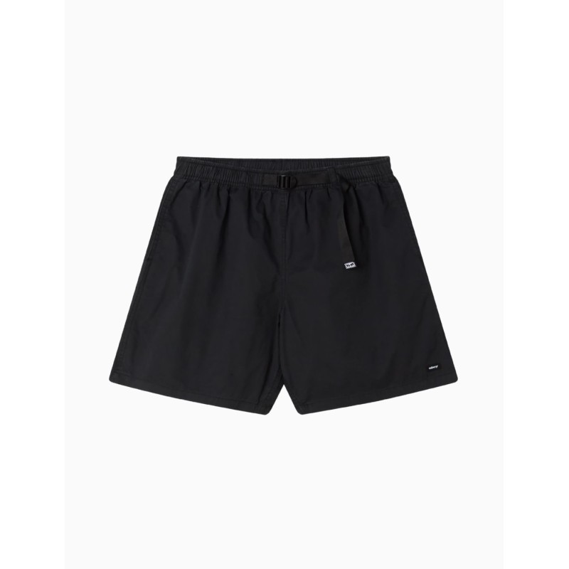 Pantalon Corto Obey Easy Trail Short Black Faded Wash