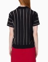 Polo Obey Arlo Stripe Polo Sweater Black Multi