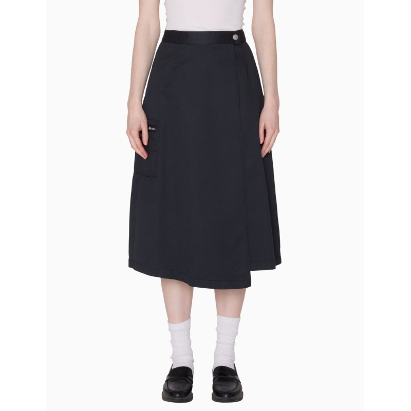 Falda Obey Arena Wrap Negra