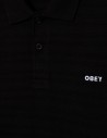 Polo Obey Bold Polo Shirt Pigment Negro
