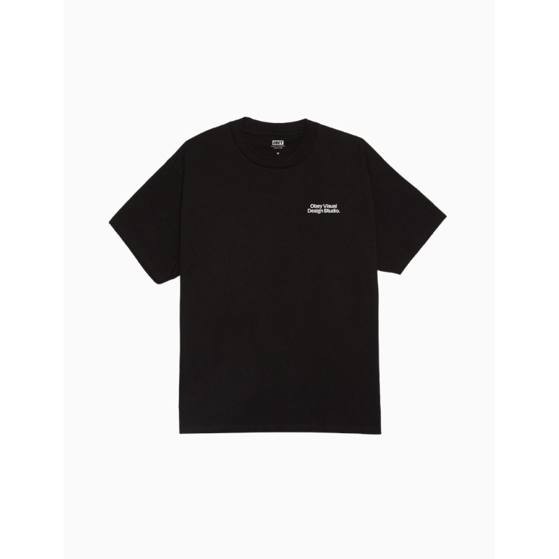 Camiseta Obey Visual Design Studio Black