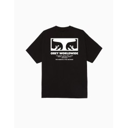 Camiseta Obey The Medium Is The Message Black