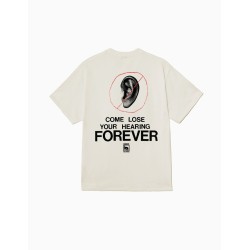 Camiseta Obey Come Lose Your Hearing Vintage White