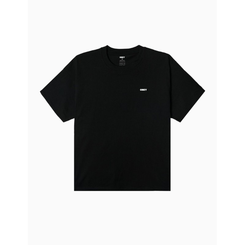 Camiseta Obey Heat Map Icon Black