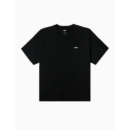 Camiseta Obey Heat Map Icon Black