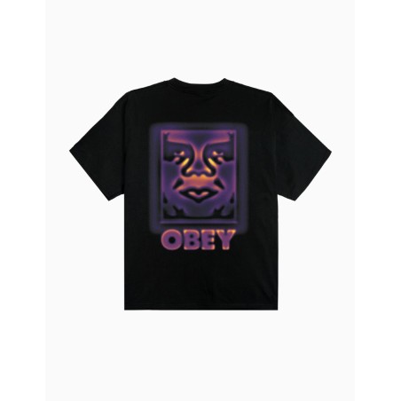 Camiseta Obey Heat Map Icon Black