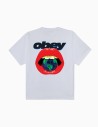 Camiseta Obey Lips Blanca