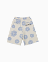 Pantalon Corto Chandal Grimey Chief Watcher All Over Print Off White