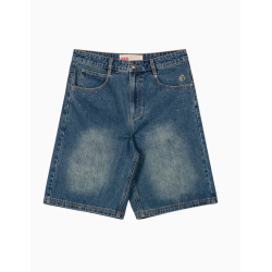 Pantalón Corto Grimey Chief Watcher Baggy Washed Sage Blue