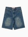 Pantalón Corto Grimey Chief Watcher Baggy Washed Sage Blue