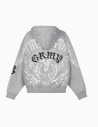 Sudadera Grimey Chief Watcher Zipper Sport Grey