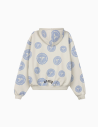 Sudadera Grimey Chief Watcher All Over Print Boxy Off White