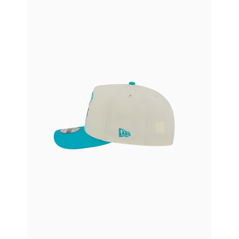 Gorra NBA Hardwood Charlotte Hornets 9FIFTY Snapback A-Frame Turquesa
