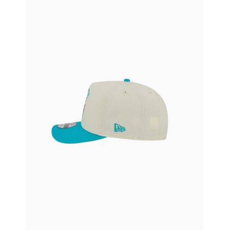 Gorra NBA Hardwood Charlotte Hornets 9FIFTY Snapback A-Frame Turquesa