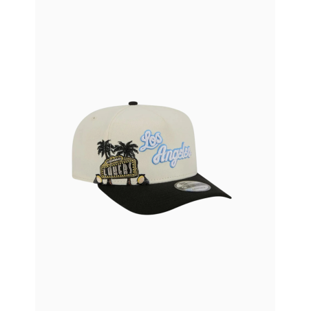 Gorra NBA Hardwood Classic LA Lakers 9FIFTY Snapback A-Frame Beige
