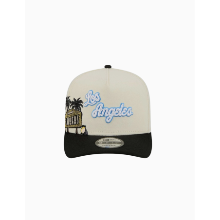 Gorra NBA Hardwood Classic LA Lakers 9FIFTY Snapback A-Frame Beige