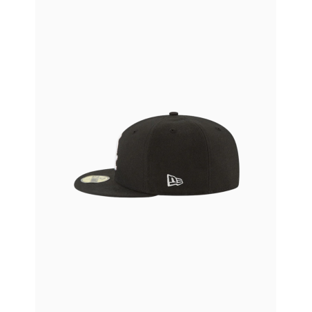 Gorra ajustada 59FIFTY negra oficial de los Chicago White Sox
