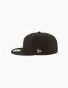 Gorra ajustada 59FIFTY negra oficial de los Chicago White Sox