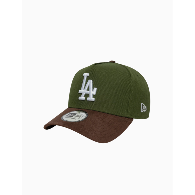 Gorra LA Dodgers MLB Suede Visor 9FORTY E-Frame Verde