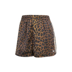 Pantalón Adidas Satin Shorts Leopard