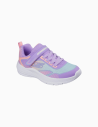 Zapatillas Skechers MICROSPEC ADVANCE - OASIS POINT lila claro blanco niña