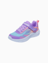 Zapatillas Skechers MICROSPEC ADVANCE - OASIS POINT lila claro blanco niña