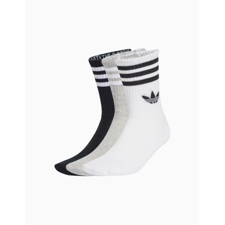 Pack Calcetines Adidas Altos 3 Colores 3S Crew