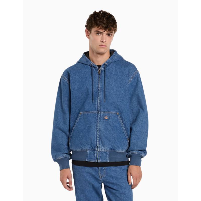 Chaqueta Dickies bomber vaquera con capucha y forro
