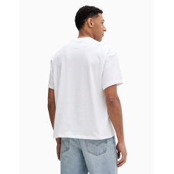 Camiseta de algodón Dickies Loose Wave Blanca