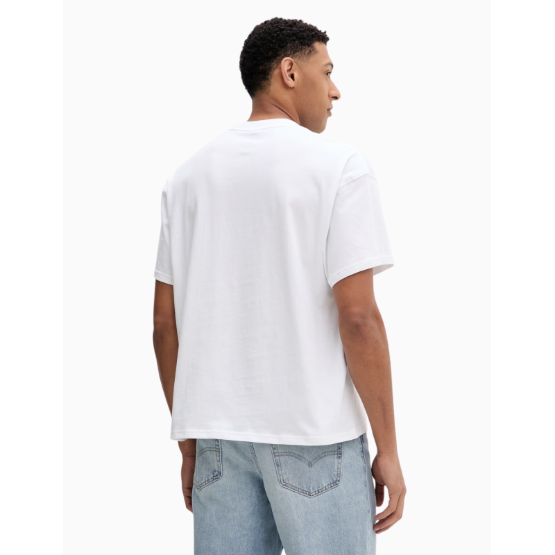 Camiseta de algodón Dickies Loose Wave Blanca