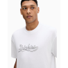 Camiseta de algodón Dickies Loose Wave Blanca
