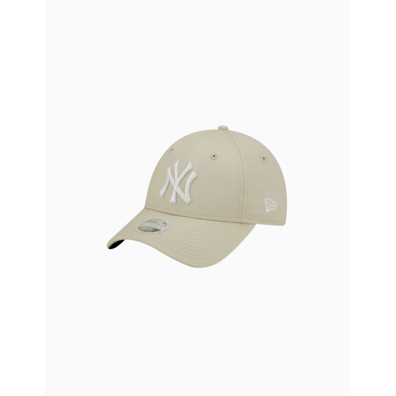 Gorra New Era New York Yankees League Essential Beige 9FORTY Mujer