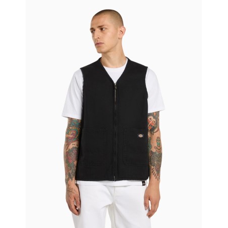 Chaleco Dickies CANVAS SUMMER VEST BLACK