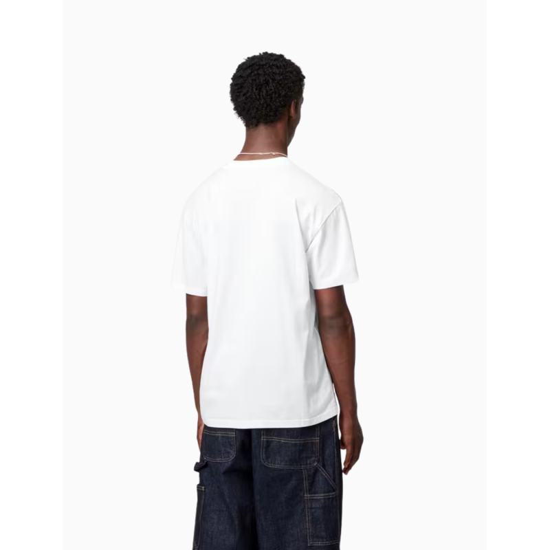 Camiseta Carhartt S/S Pocket Heart T-Shirt Blanca