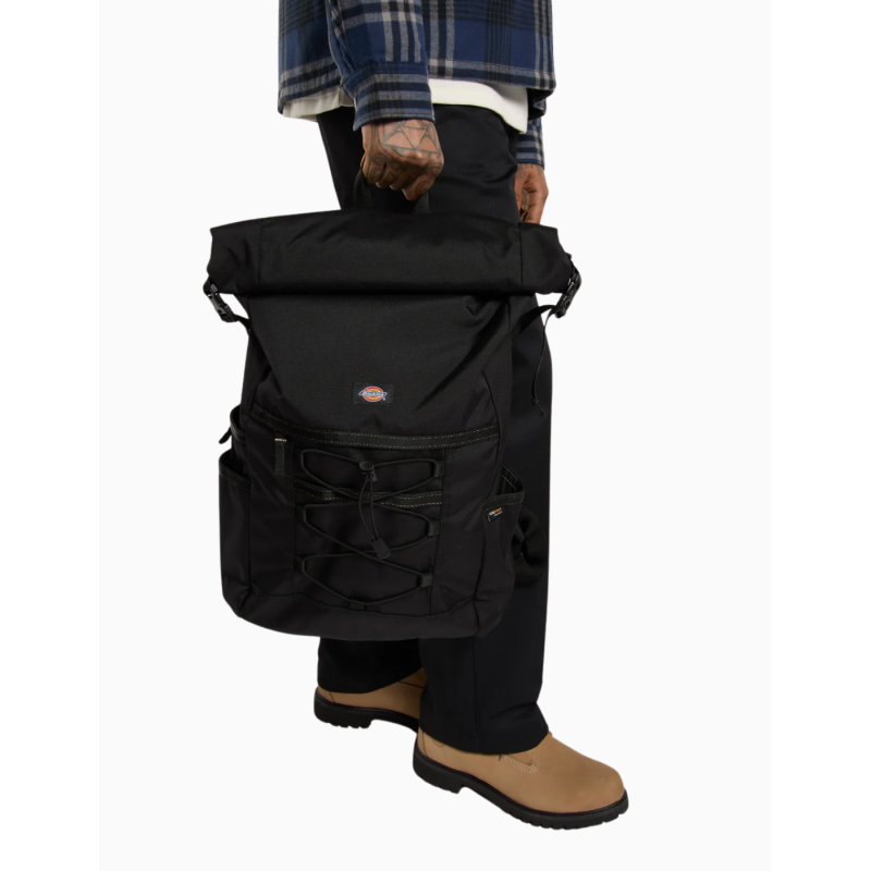 Mochila Dickies con cierre enrollable Ashville Negra