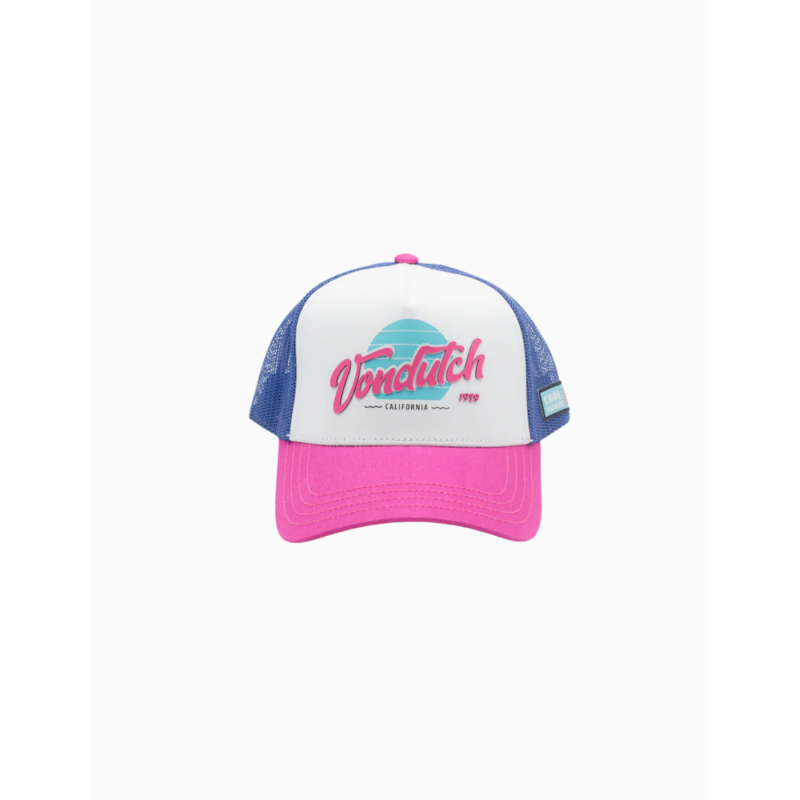 Gorra Von Dutch Trucker 1929 Rosa y Morado