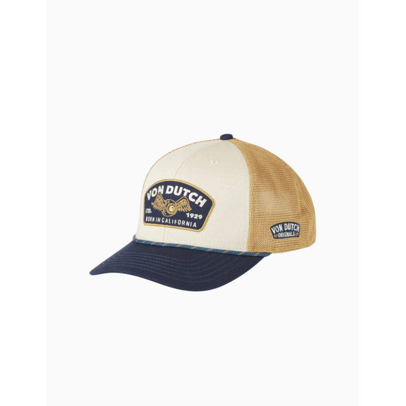 Gorra Von Dutch Marron Y Azul Marino