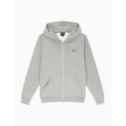 Sudadera Dickies Oakport Zip Hoodie Heather Grey