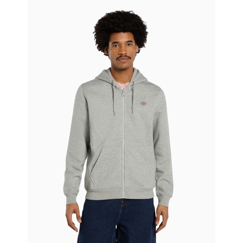 Sudadera Dickies Oakport Zip Hoodie Heather Grey