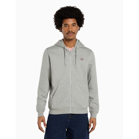 Sudadera Dickies Oakport Zip Hoodie Heather Grey