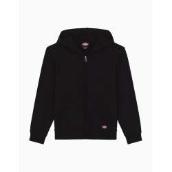 Chaqueta Dickies de Niño KIDS TERRY FULL ZIP HOODIE BLACK