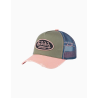 Gorra Von Dutch Trucker Rosa Verde