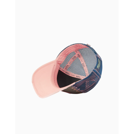 Gorra Von Dutch Trucker Rosa Verde