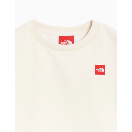 Sudadera Crop The North Face Red Box para mujer