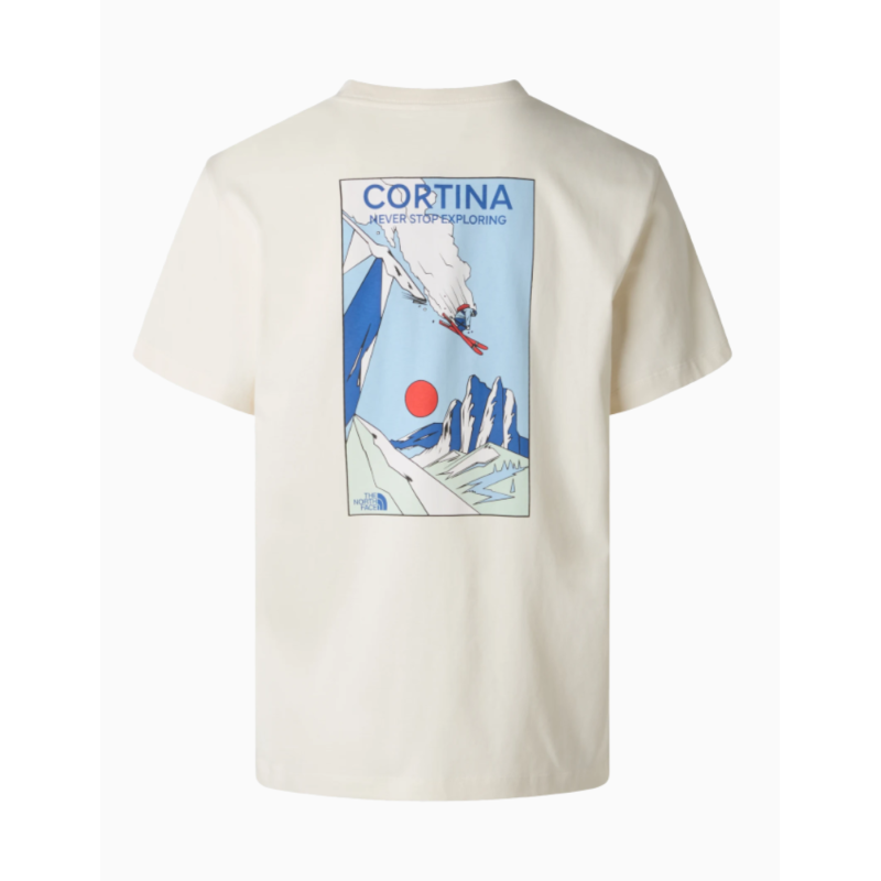Camiseta The North Face Mountain Skie Blanca