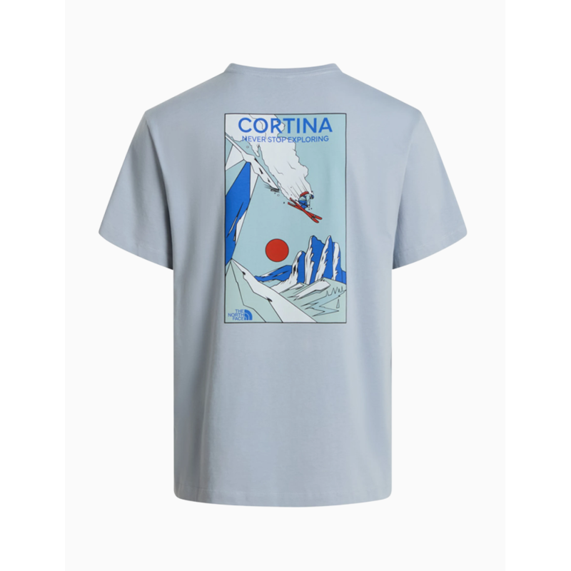 Camiseta The North Face Mountain Skie Frost Grey